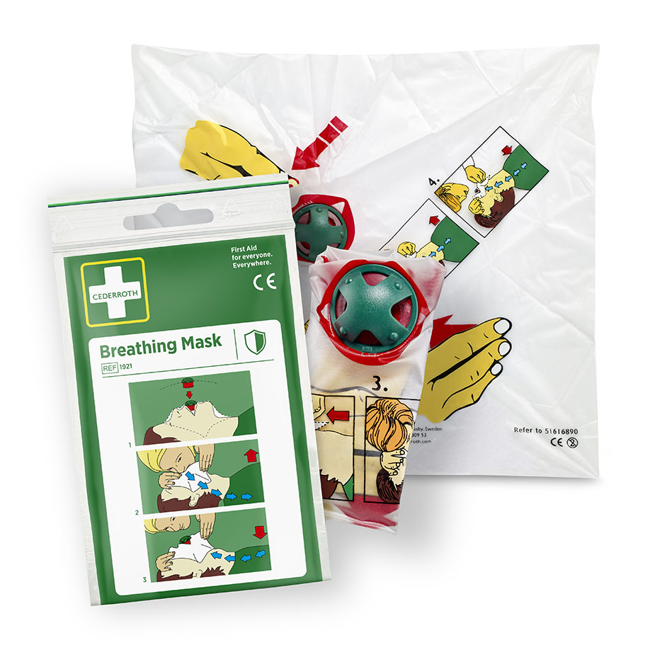 Cederroth Beatmungsmaske Kunststofftuch