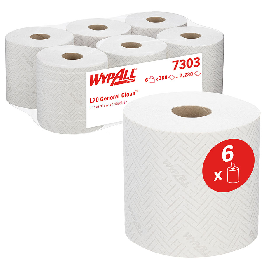 WYPALL Papierwischtücher 2-lagig,