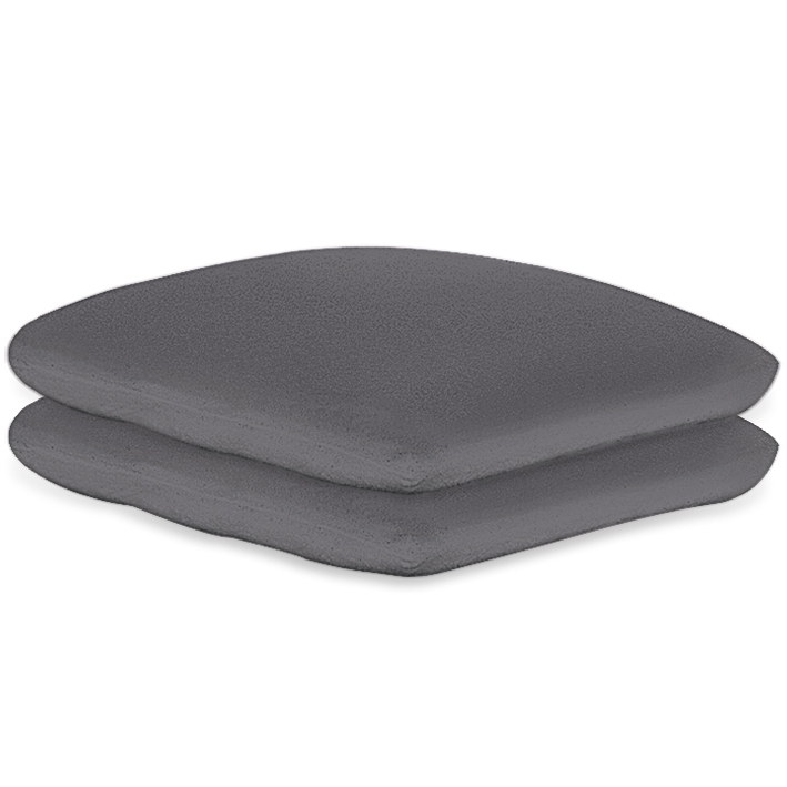 Kissenbezüge Frottee graphit,