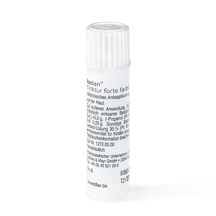 kodan tincture forte colourless skin antiseptic 6 ml dauber