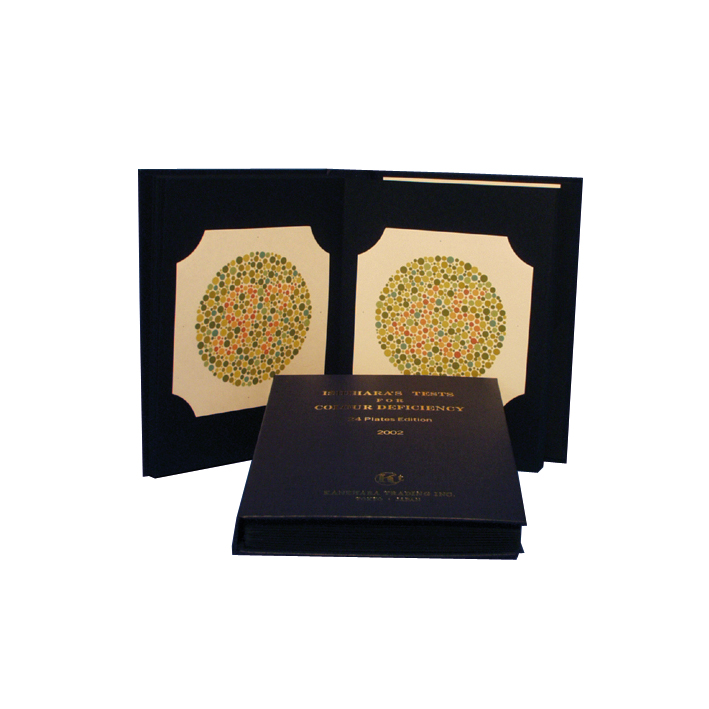 Ishihara Farbtafeln, Buchformat,