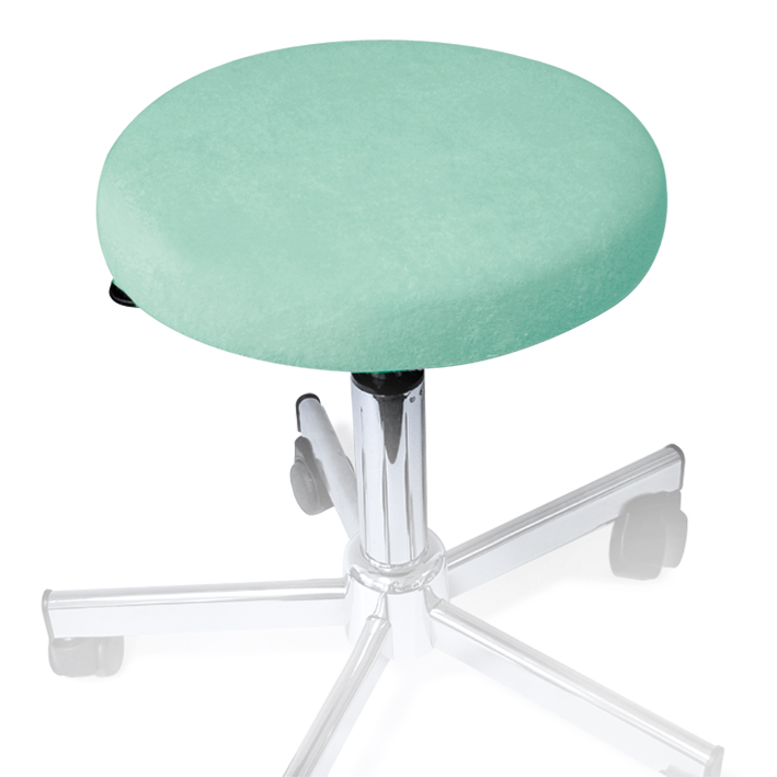 Hockerbezug Frottee mint