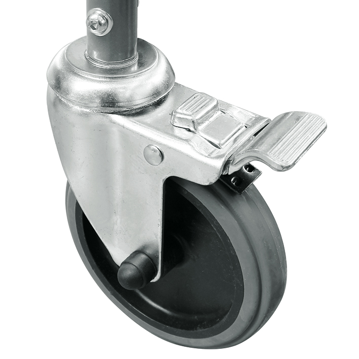 Ersatzrad mit Bremse für Toilettenstuhl