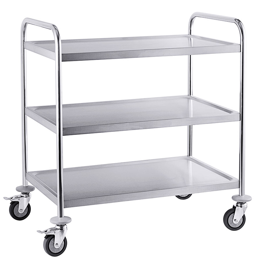 Servierwagen, mit 3 Böden,