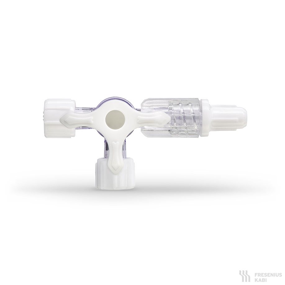 Polyway Pro Dreiwegehahn, weiß