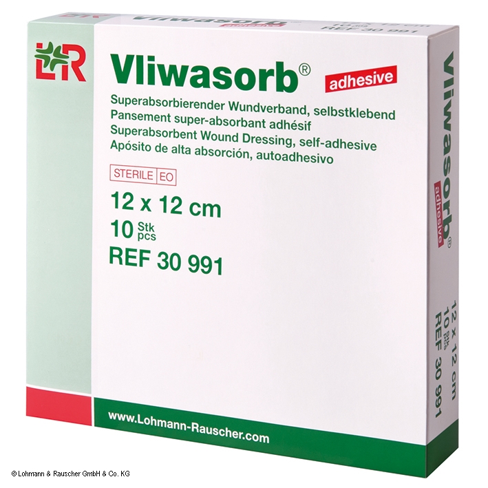 Vliwasorb adhesive Wundverband steril,