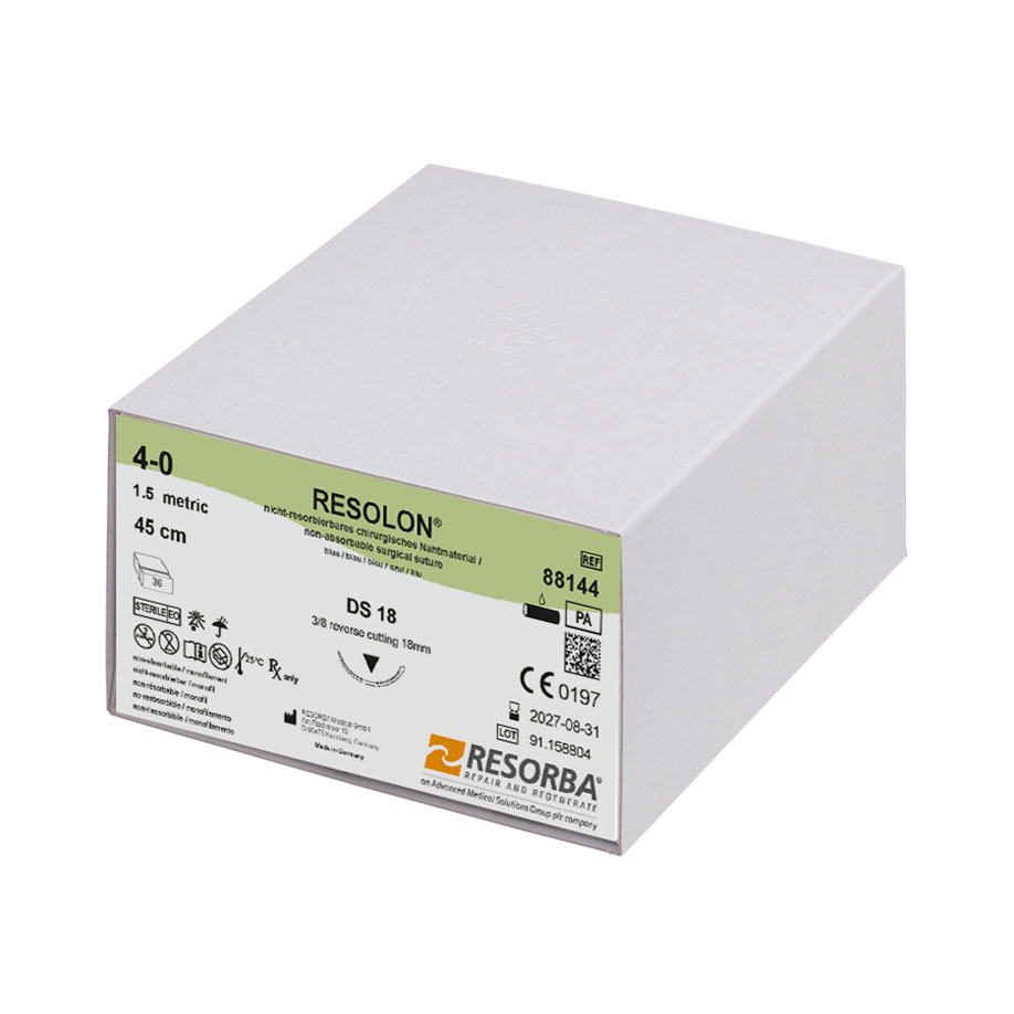 RESOLON DS 18 4/0=1,5 blau monofil,