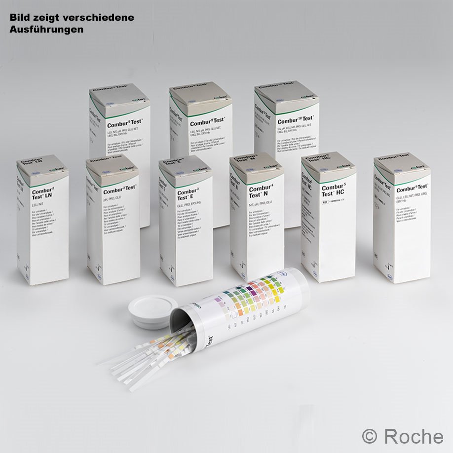 Combur-3-test urine test strip (50 strips)