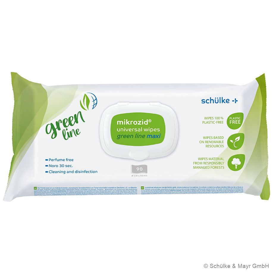 *mikrozid universal wipes green line