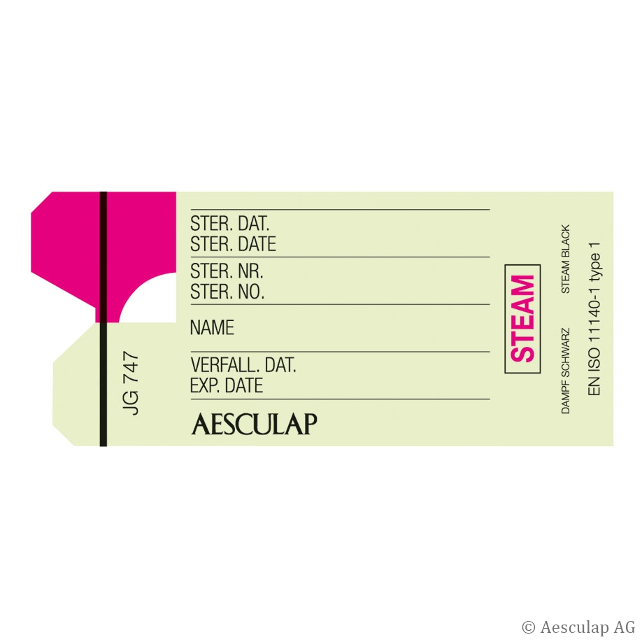 Indikatorplomben mit Kleberücken und