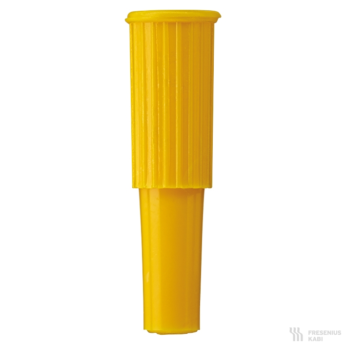 Steck-Stopfen gelb Luer