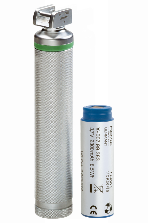 Standard F.O. LED Laryngoskopgriff 3,5 V (Li-ion) komplett