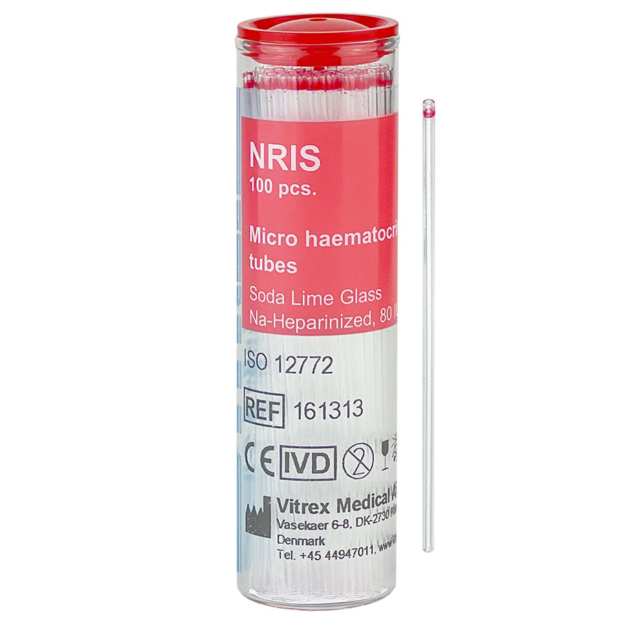 Einmal-Mikro-Haematokritkapillaren 75 mm, nicht heparinisiert (100 Stck.)