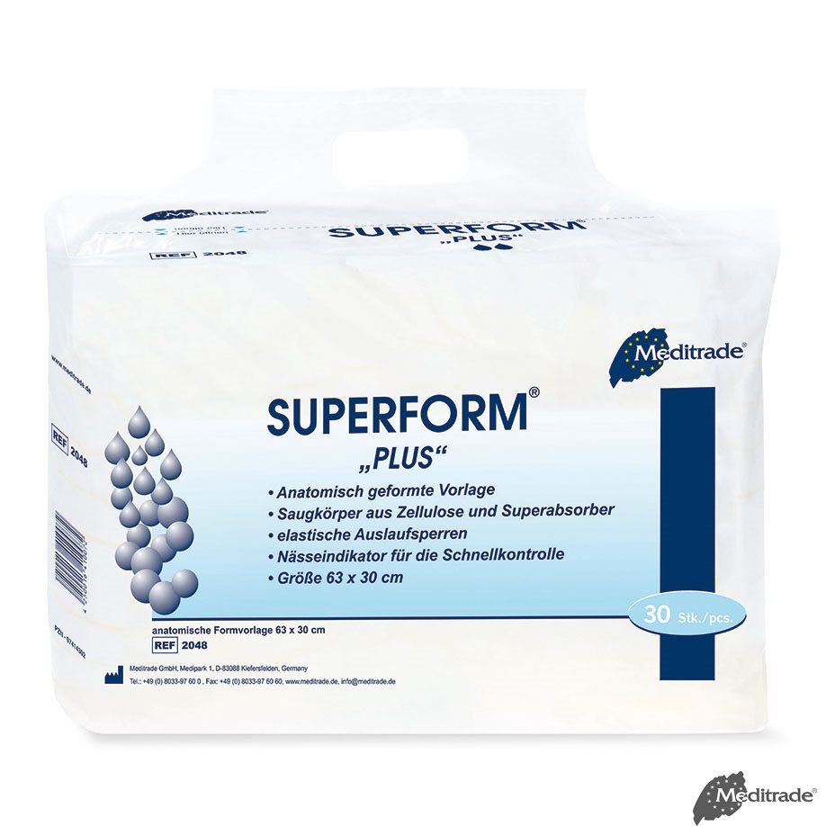 Superform Plus Inkontinenzvorlagen