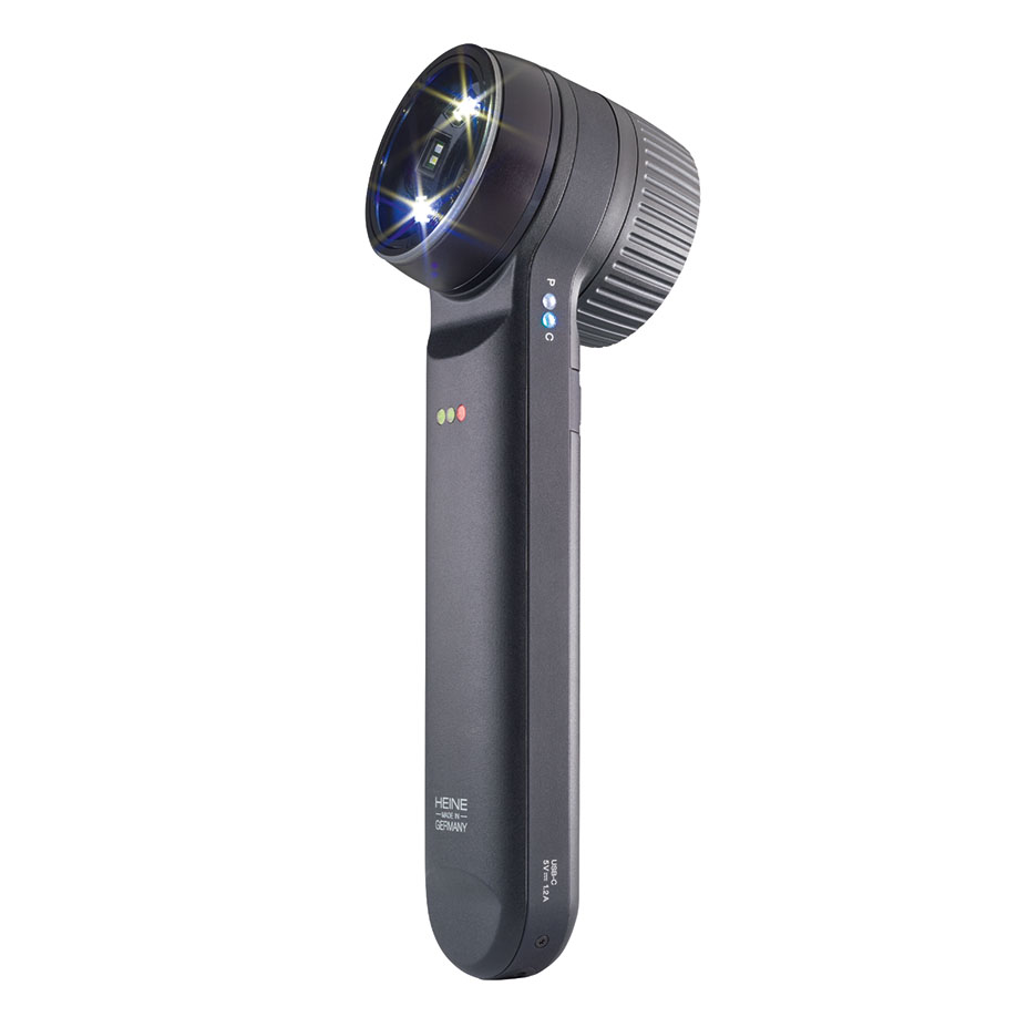 DELTA 30 PRO Bundle, dermatoscope with  contact disc with scale, small