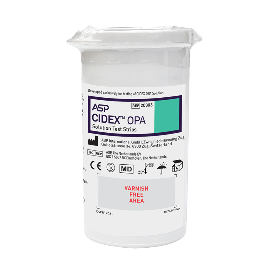 CIDEX OPA Teststreifen,