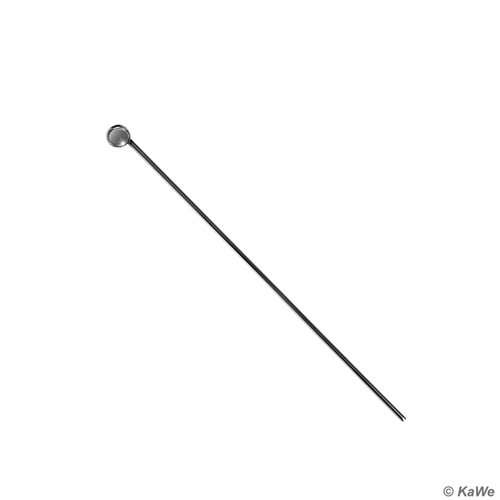 Kehlkopfspiegel Gr. 00, Ø 8 mm