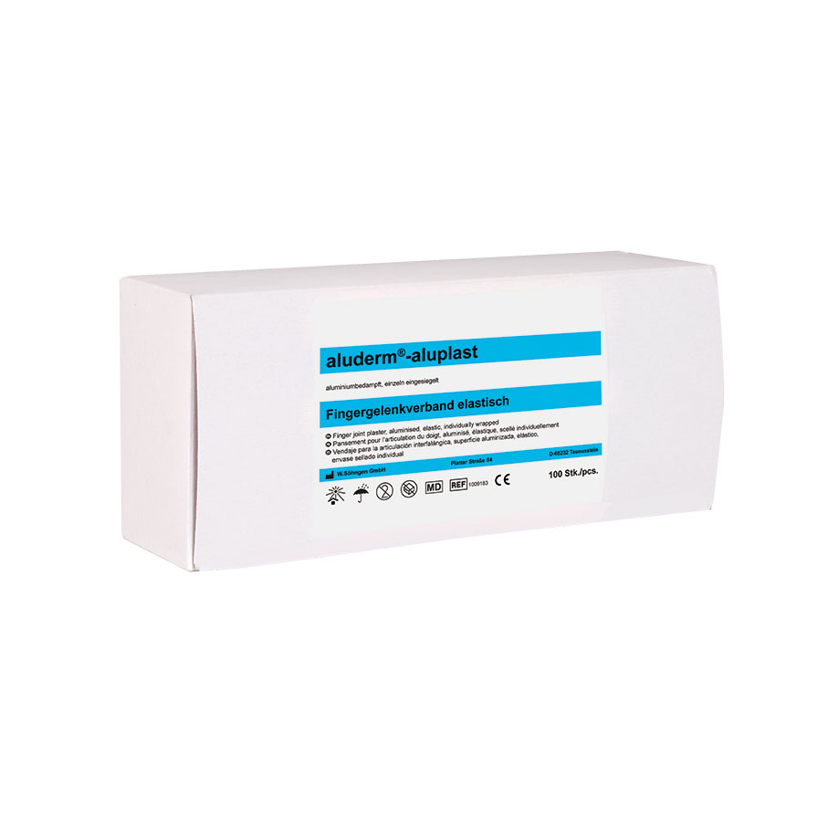 aluderm-aluplast Finger Joint Dressing elastic approx. 4,0 x 7,2 cm (100 pcs.)