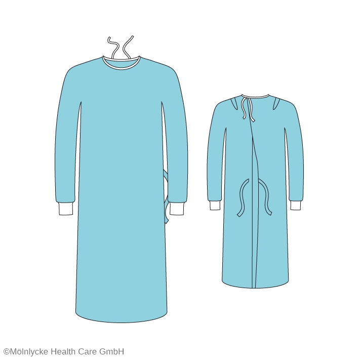 Barrier surgeon's caps, ALL green (100 pcs.)