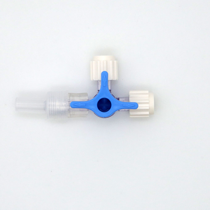 Dreiwegehähne blau LL, steril