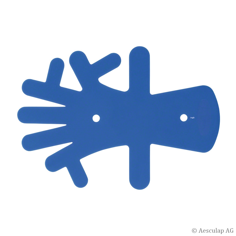 Aluminium hand for adults non-sterile