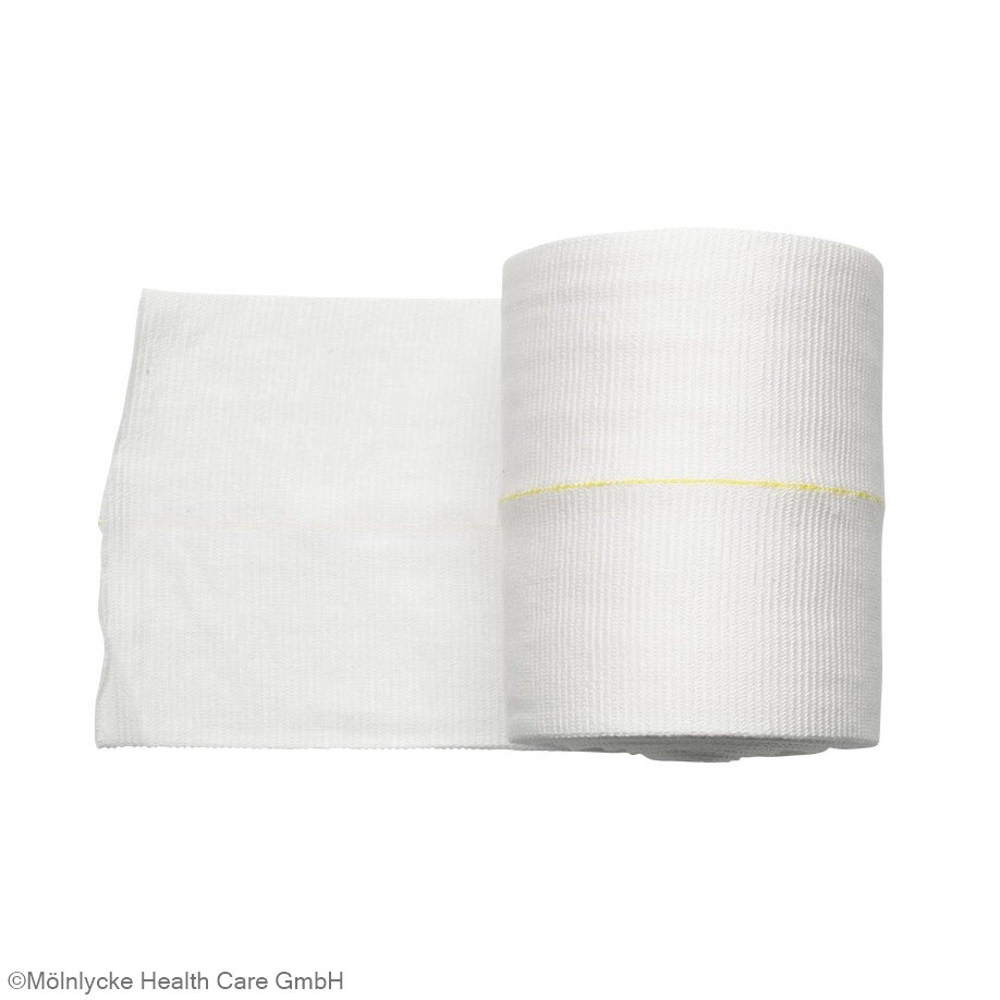 Tubifast tubular bandage yellow non-sterile, 1 m x 10.75 cm (12 rolls)