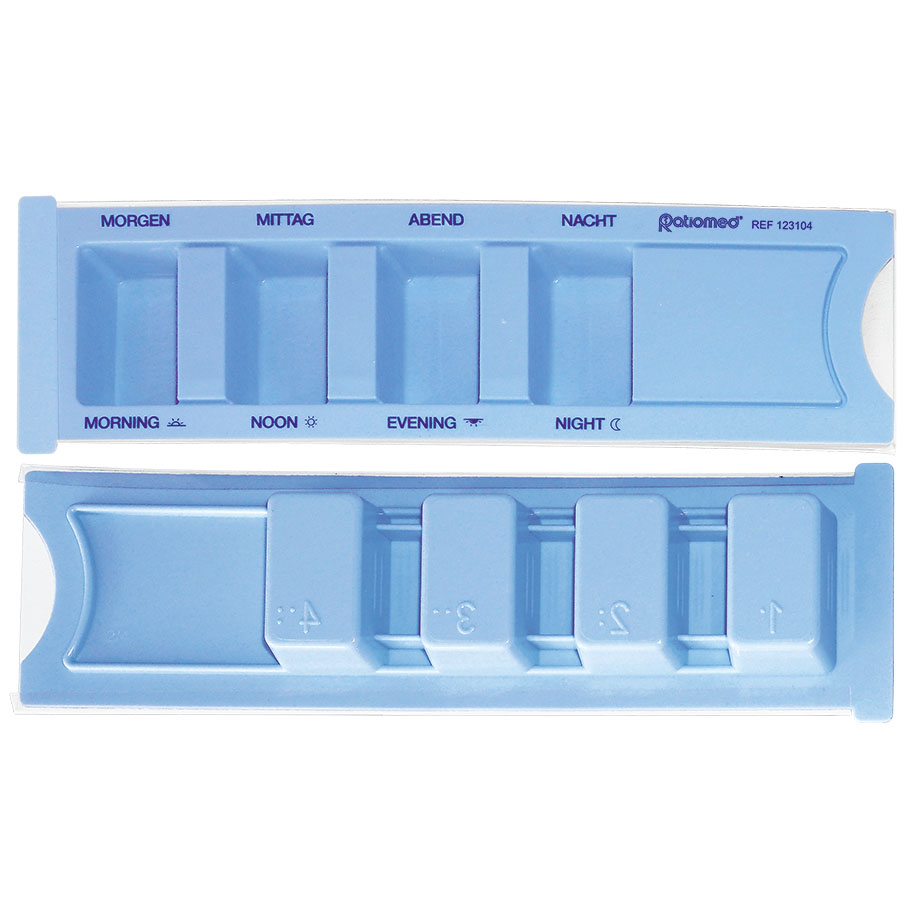 Medikamentendispenser ratiomed, blau,
