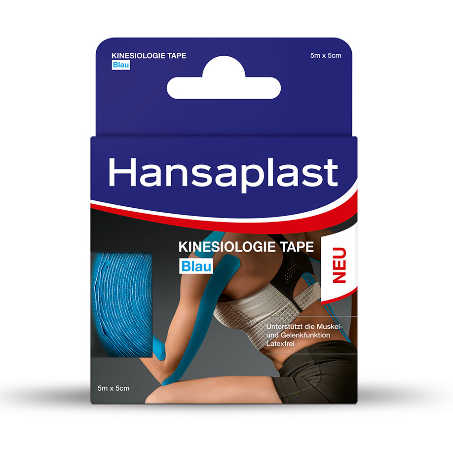 Hansaplast Kinesiologie Tape blau