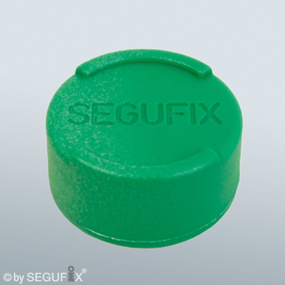 SEGUFIX-Dreh-Magnetknopf grün (10 Stck.)