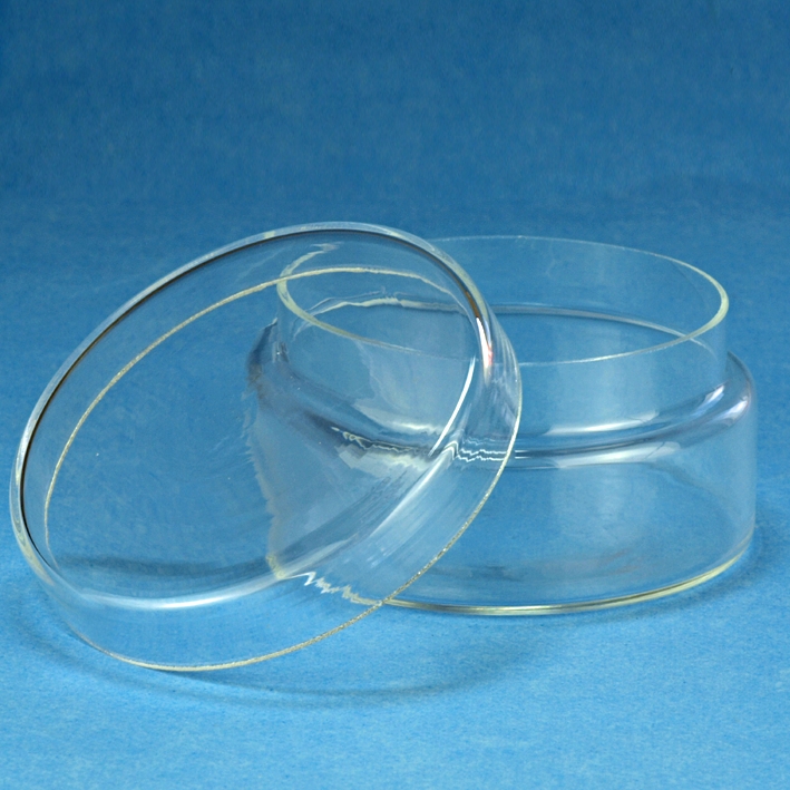 Glasdose mit losem Deckel