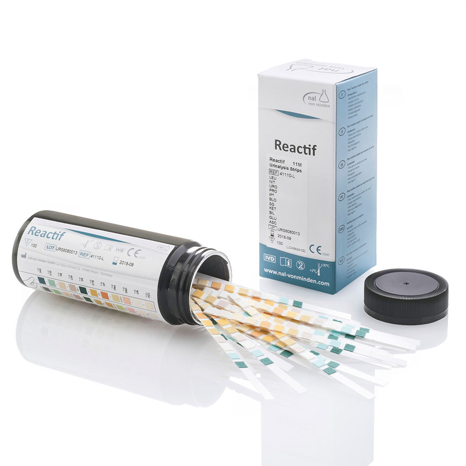 Reactif 11M urine test strips (100 tests)