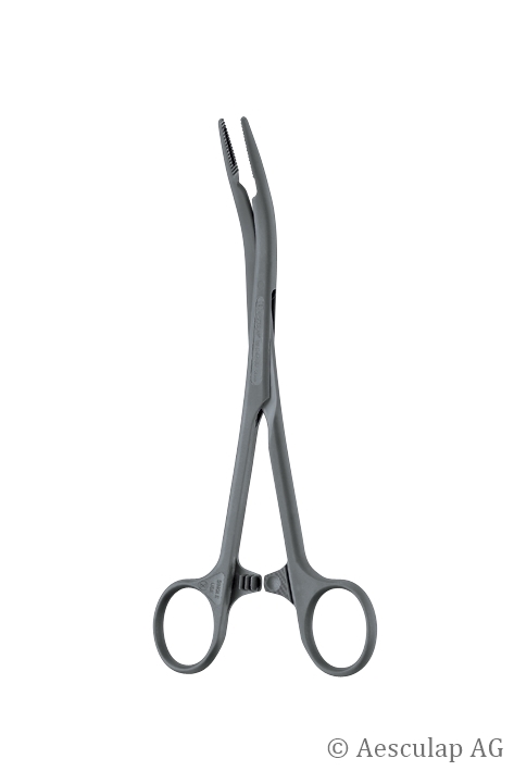 SUSI Tupferzangen Gross, gebogen, 20 cm,