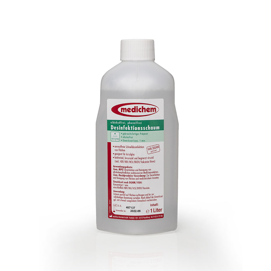 medichem Desinfektionsschaum 1 Ltr.