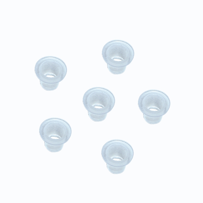 Farbkappen transparent Gr. S,