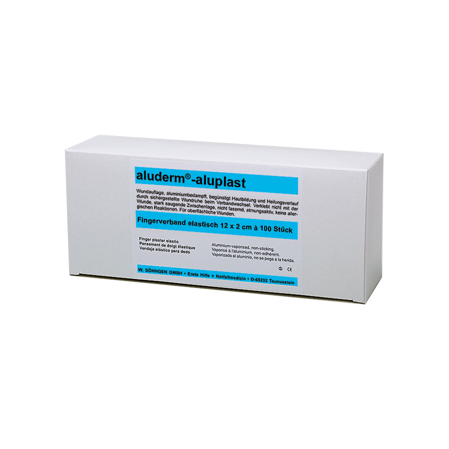 aluderm-aluplast Finger Plaster elastic approx. 12 x 2 cm (100 pcs.)