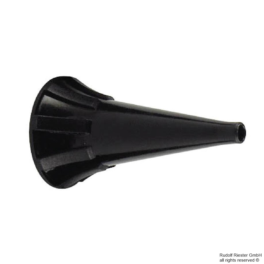 Einmal-Ohrtrichter, Ø 2,5 mm, schwarz