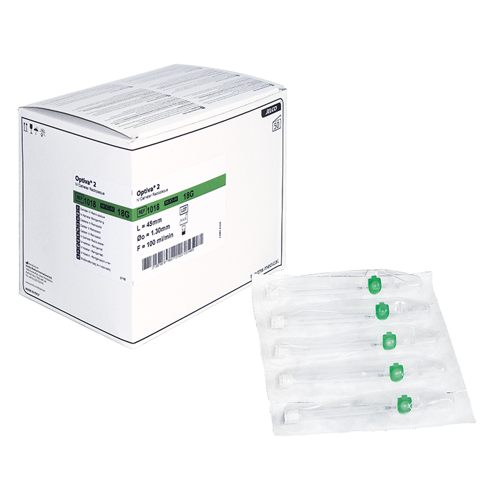 OPTIVA II Venenverweilkanülen 18 G,