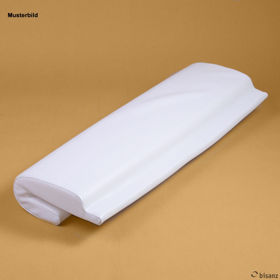 Bettseitenpolster für Kopf-und Fußteil, 80 x 28 x 5 cm, feuerrot, phthalatfrei