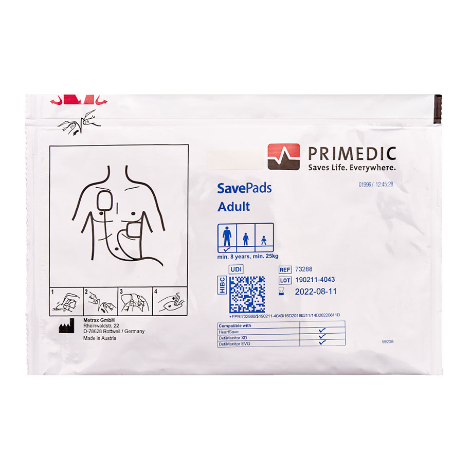 SavePads without first aid kit (1 pair)
