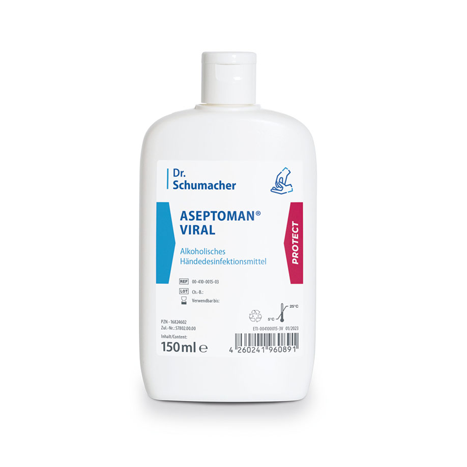 Aseptoman viral parfümfrei 150 ml