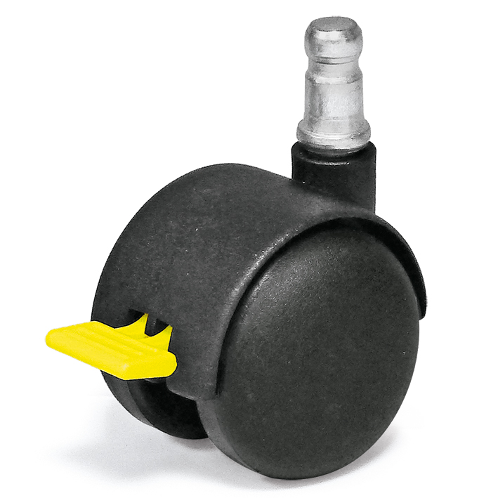 Doppellaufrolle Ø 50 mm, antistatisch,