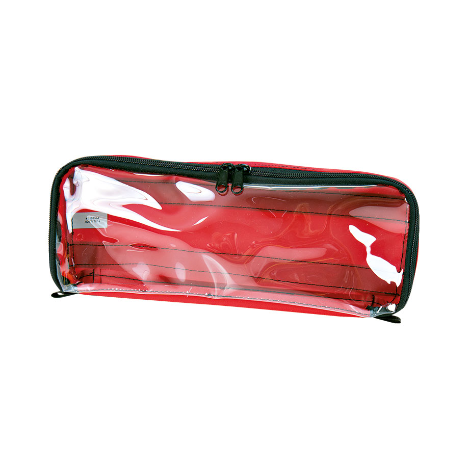 Module pouch large 320 x 120 x 50 mm red for emergency rucksack