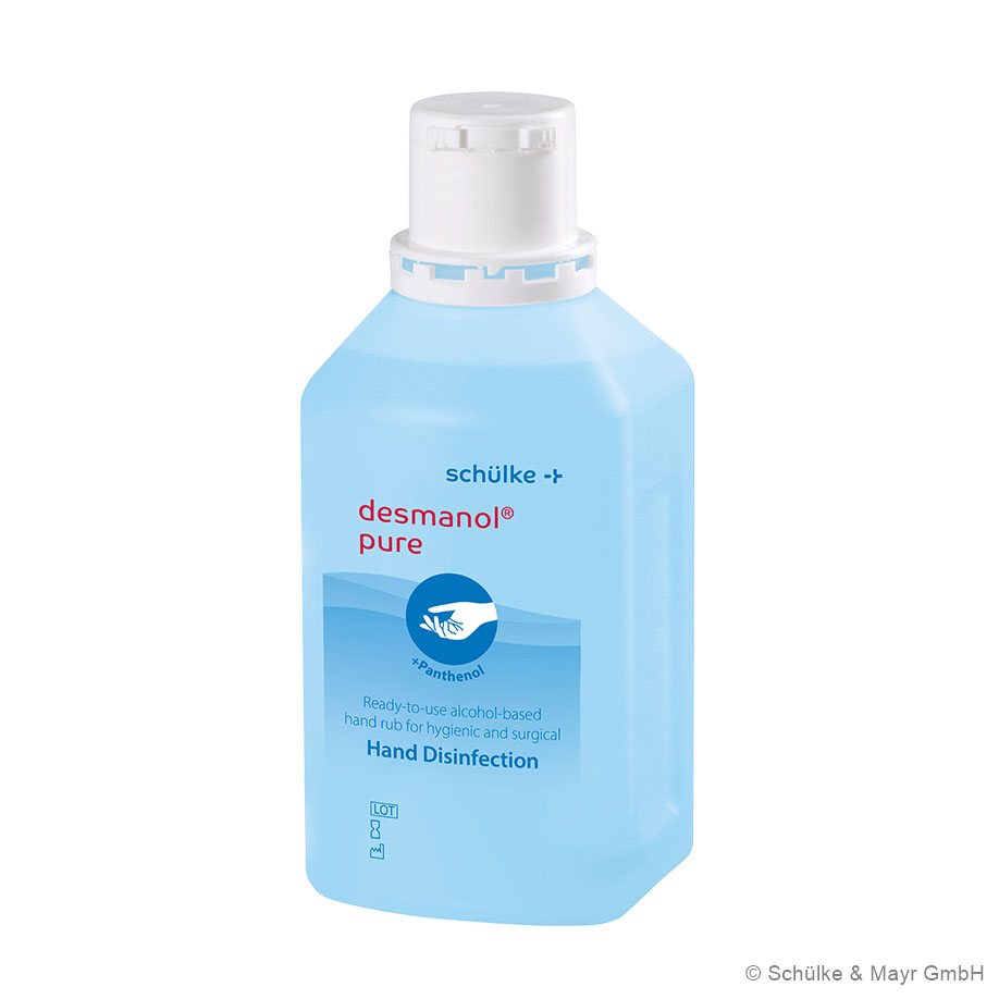 desmanol pure DE-FR-IT-NL 500 ml Händedesinfektion