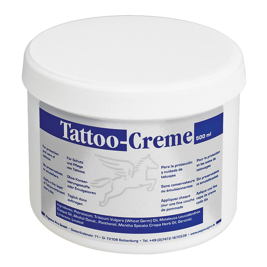 Tattoo-Creme with cajeputoil 500 ml