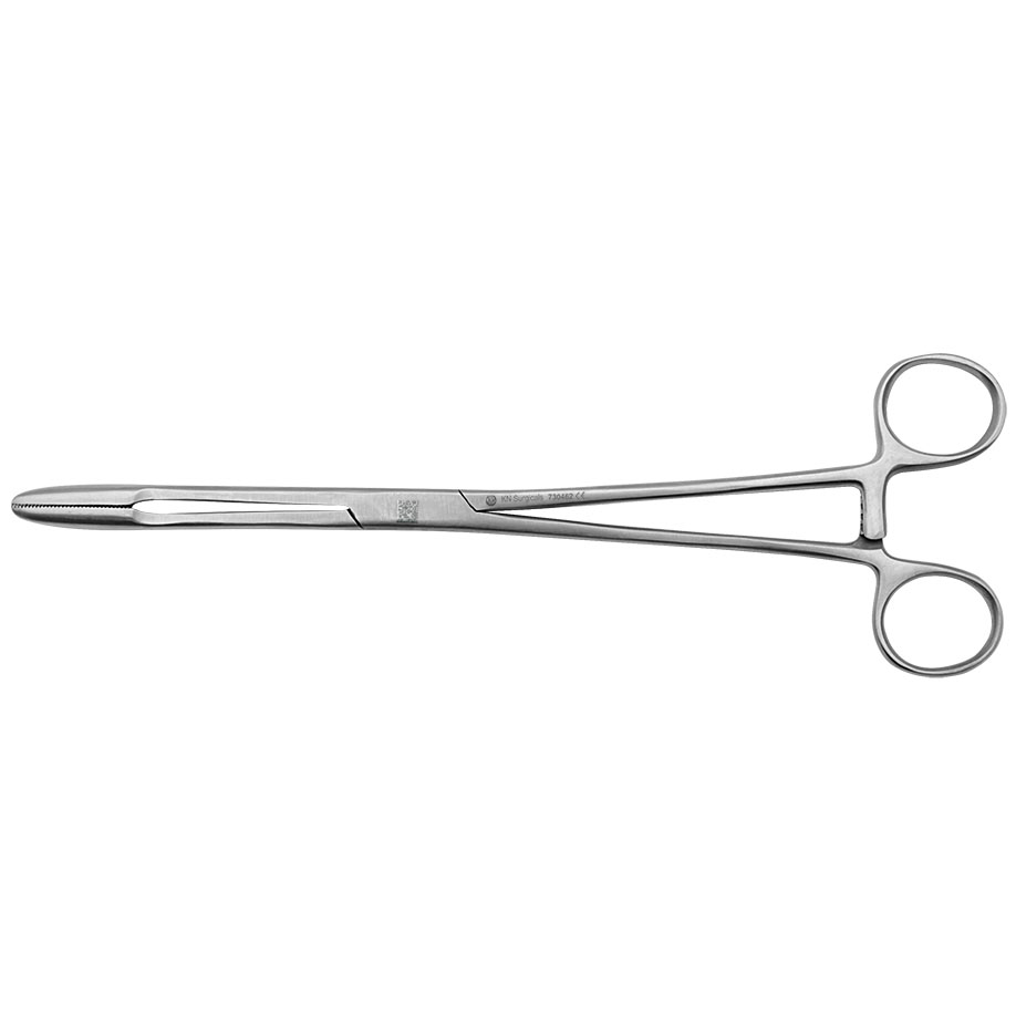 Gross-Maier Dressing Forceps ratiomed straight, 25 cm, with ratchet
