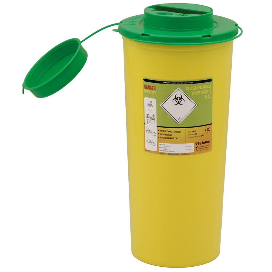 Kanülenabwurfbehälter ratiomed