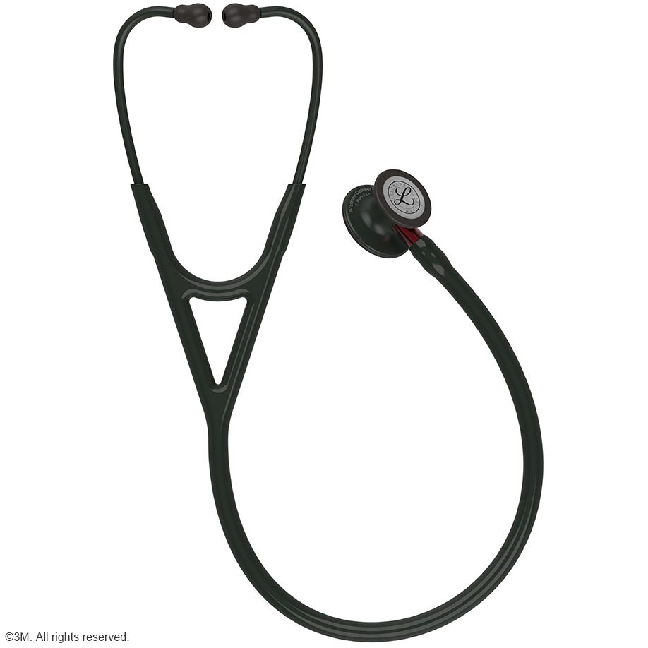 3M Littmann Cardiology IV Diagnostic Stethoskop Black Edition,