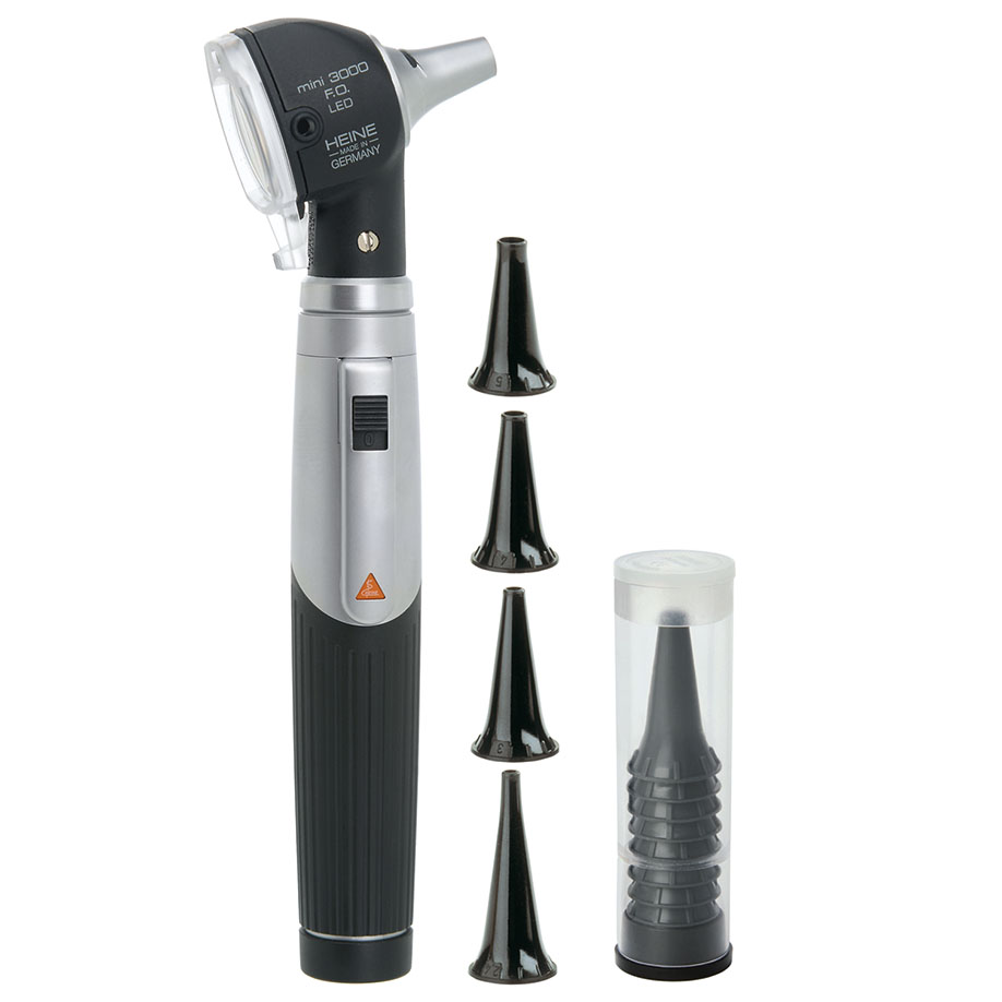 mini 3000 F.O. Otoskop 2,5 V LED,
