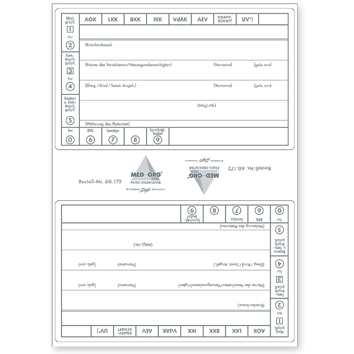 Adressfeldaufkleber (1000 Stck.)