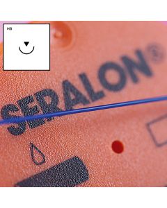 SERALON HS-15 4/0=1,5, blau, Nahtmaterial Fadenlänge 50 cm (24 Stck.)